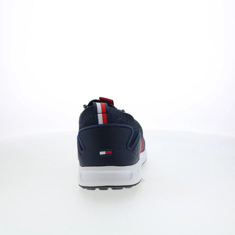 Tommy Hilfiger Lew TMLEW Mens Blue Mesh Lace Up Lifestyle Sneakers Shoes