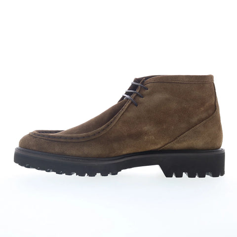 Pastori by Di Bianco Lictor Suede LICTOR Mens Brown Suede Chukkas Boots