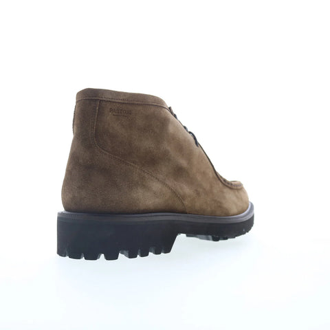Pastori by Di Bianco Lictor Suede LICTOR Mens Brown Suede Chukkas Boots