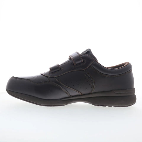 Propet Life Walker Strap Mens Brown Extra Extra Wide 5E Sneakers Shoes