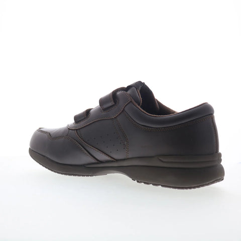 Propet Life Walker Strap Mens Brown Extra Extra Wide 5E Sneakers Shoes