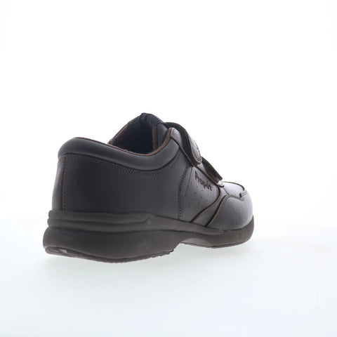 Propet Life Walker Strap Mens Brown Extra Extra Wide 5E Sneakers Shoes