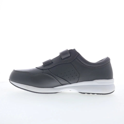 Propet Life Walker Strap Mens Gray Extra Extra Wide 5E Sneakers Shoes