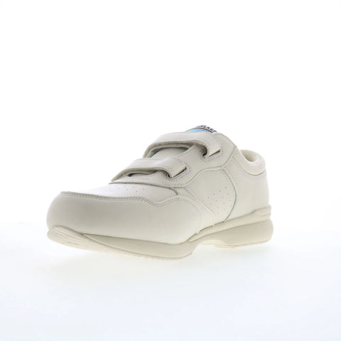 Propet Life Walker Strap Mens White Extra Extra Wide 5E Sneakers Shoes