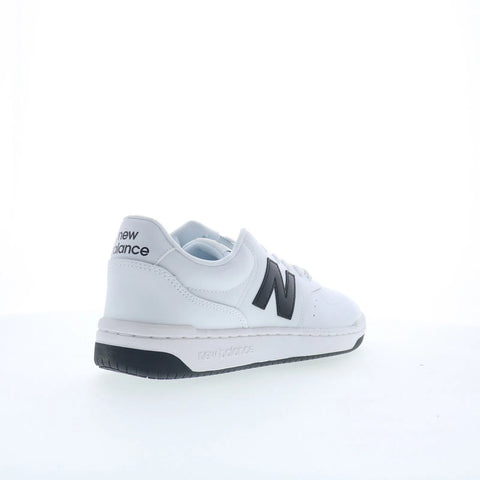 New Balance BB80 BB80BNN Mens White Leather Lace Up Lifestyle Sneakers Shoes