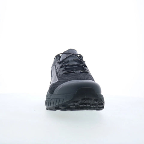 Hi-Tec Lina EZ CH80522M-BV Mens Black Mesh Lace Up Athletic Hiking Shoes