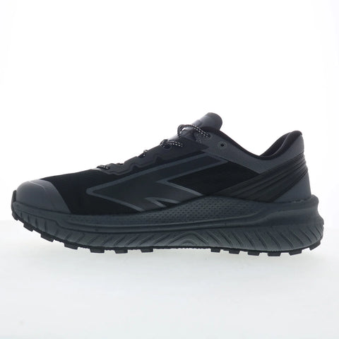 Hi-Tec Lina EZ CH80522M-BV Mens Black Mesh Lace Up Athletic Hiking Shoes