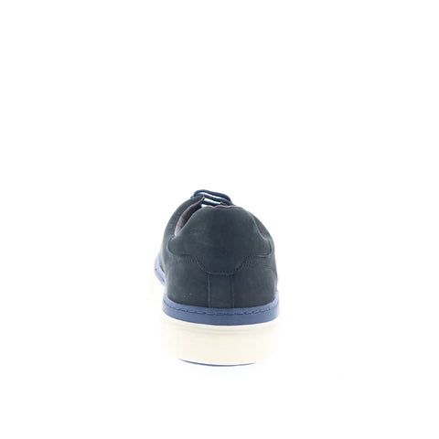 Studio Belvedere Lio Mens Blue Nubuck Lace Up Lifestyle Sneakers Shoes
