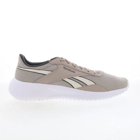 Reebok Lite 4 Mens Gray Mesh Lace Up Athletic Running Shoes