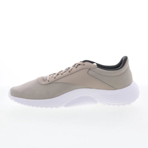 Reebok Lite 4 Mens Gray Mesh Lace Up Athletic Running Shoes