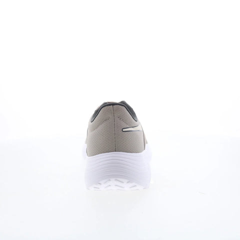 Reebok Lite 4 Mens Gray Mesh Lace Up Athletic Running Shoes