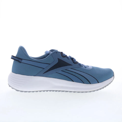 Reebok Lite plus 3.0 Mens Blue Mesh Lace Up Athletic Running Shoes