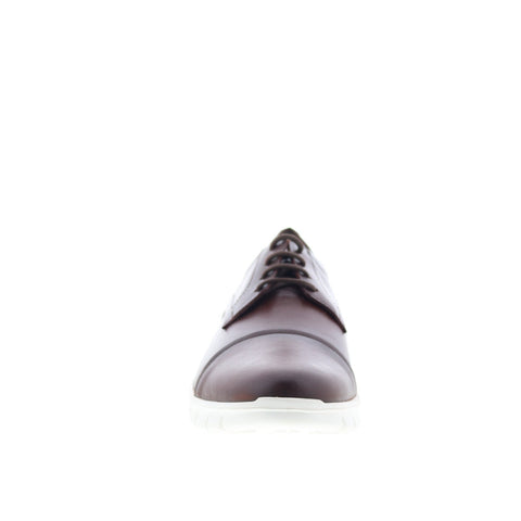 Studio Belvedere Livornio Mens Brown Leather Oxfords & Lace Ups Cap Toe Shoes