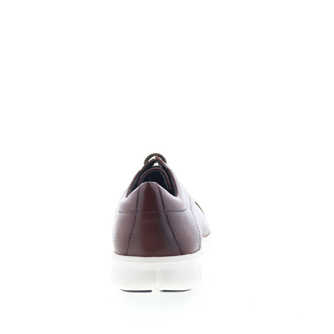 Studio Belvedere Livornio Mens Brown Leather Oxfords & Lace Ups Cap Toe Shoes