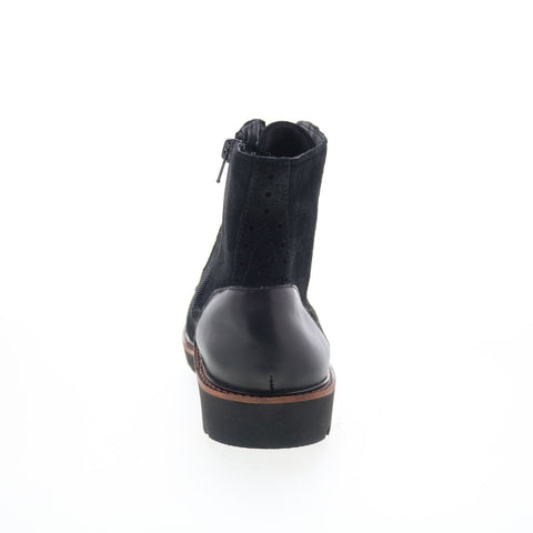 Aetrex Margot LL500W Womens Black Suede Zipper Ankle & Booties Boots
