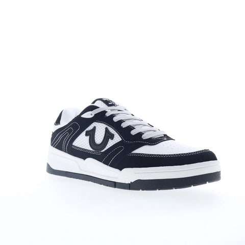 True Religion Lloyd Mens Black Mesh Lace Up Lifestyle Sneakers Shoes