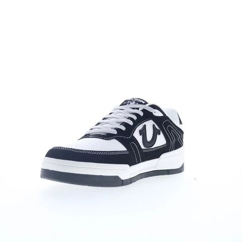 True Religion Lloyd Mens Black Mesh Lace Up Lifestyle Sneakers Shoes