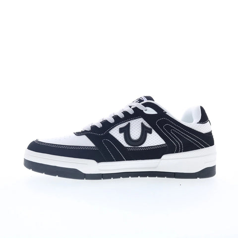 True Religion Lloyd Mens Black Mesh Lace Up Lifestyle Sneakers Shoes