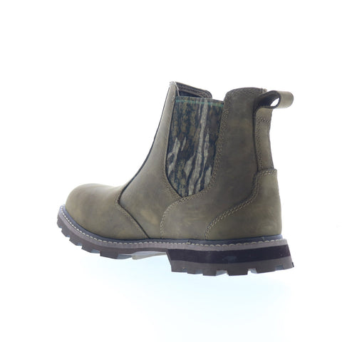 Original Muck Fairfield Chelsea LMC90C Mens Green Leather Chelsea Boots