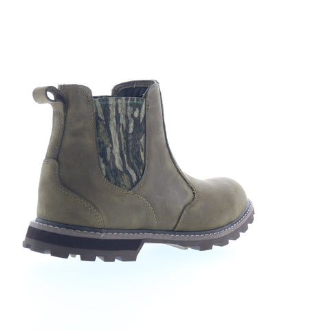 Original Muck Fairfield Chelsea LMC90C Mens Green Leather Chelsea Boots
