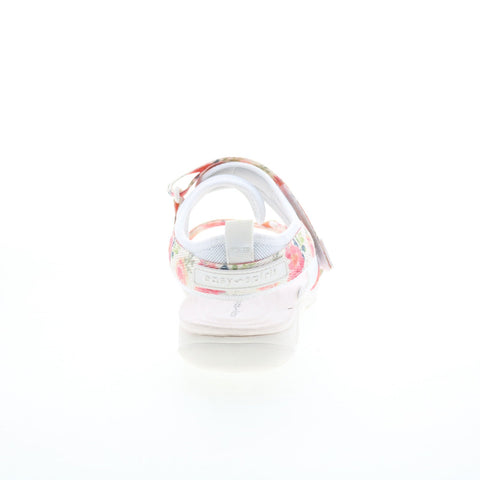 Easy Spirit Locke SELOCKE Womens White Wide Canvas Strap Sandals Shoes