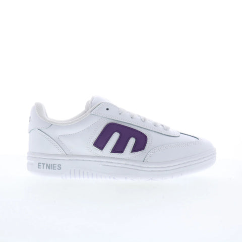 Etnies Locut 4101000507100 Mens White Leather Skate Inspired Sneakers Shoes