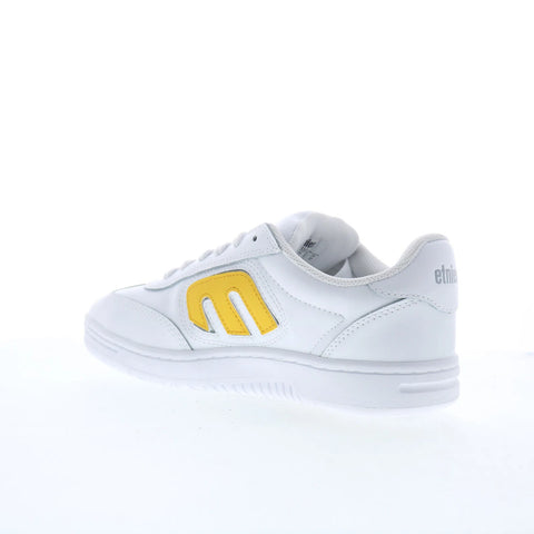 Etnies Locut 4101000507100 Mens White Leather Skate Inspired Sneakers Shoes