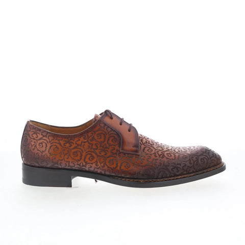 Mezlan Lontani 21039 Mens Brown Leather Oxfords & Lace Ups Casual Shoes