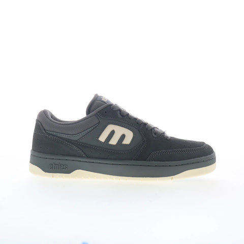 Etnies Loot 4101000584021 Mens Gray Leather Skate Inspired Sneakers Shoes