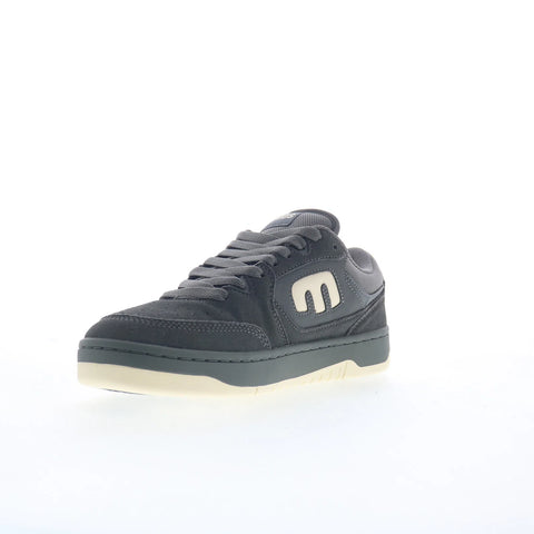 Etnies Loot 4101000584021 Mens Gray Leather Skate Inspired Sneakers Shoes