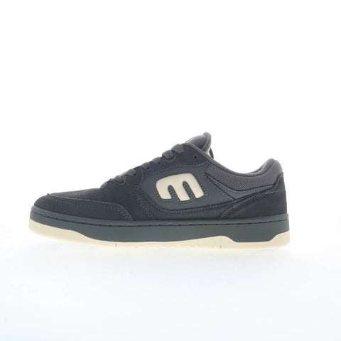 Etnies Loot 4101000584021 Mens Gray Leather Skate Inspired Sneakers Shoes