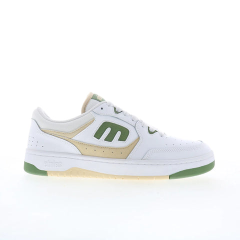 Etnies Loot 4101000584167 Mens White Leather Skate Inspired Sneakers Shoes