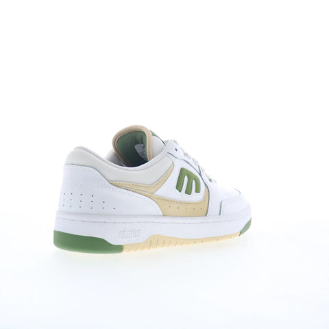 Etnies Loot 4101000584167 Mens White Leather Skate Inspired Sneakers Shoes