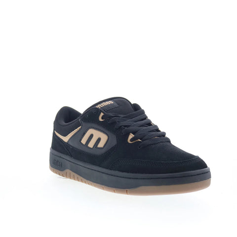 Etnies Loot 4101000584544 Mens Black Leather Skate Inspired Sneakers Shoes