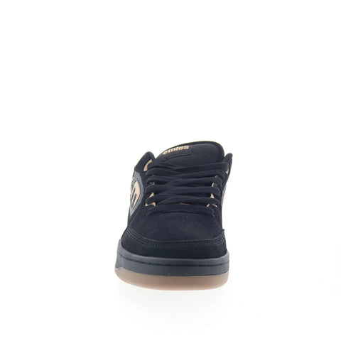 Etnies Loot 4101000584544 Mens Black Leather Skate Inspired Sneakers Shoes