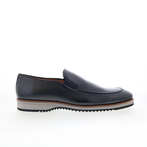 Mezlan Lorenzo 20963 Mens Black Leather Loafers & Slip Ons Casual Shoes