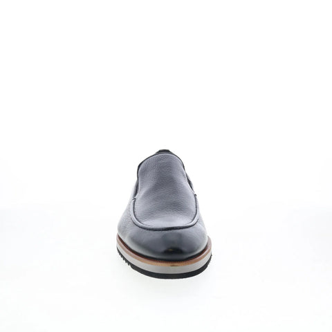 Mezlan Lorenzo 20963 Mens Black Leather Loafers & Slip Ons Casual Shoes