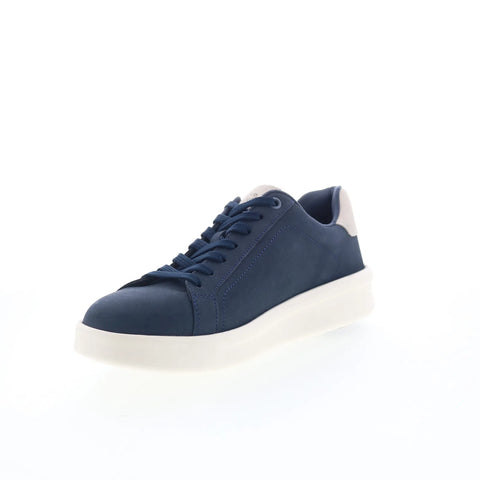 Rockport Lite Court Mens Blue Wide Mesh Lace Up Lifestyle Sneakers Shoes