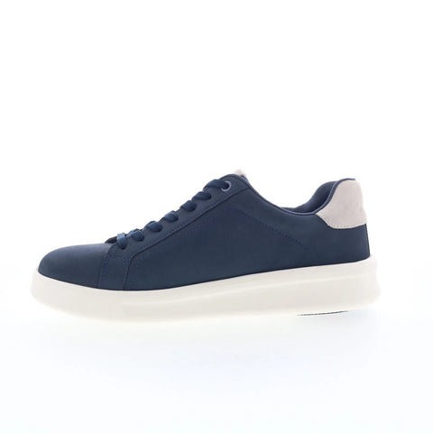 Rockport Lite Court Mens Blue Wide Mesh Lace Up Lifestyle Sneakers Shoes