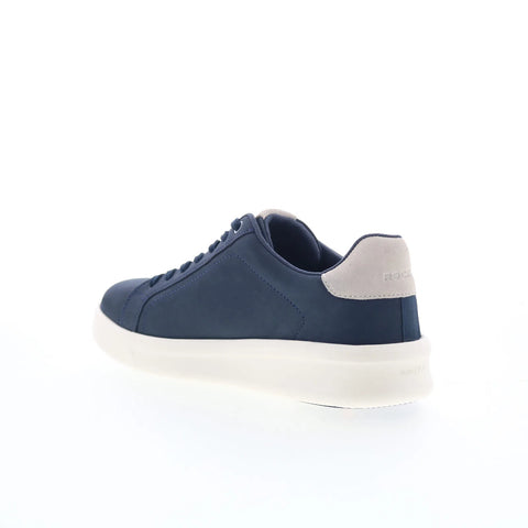 Rockport Lite Court Mens Blue Wide Mesh Lace Up Lifestyle Sneakers Shoes