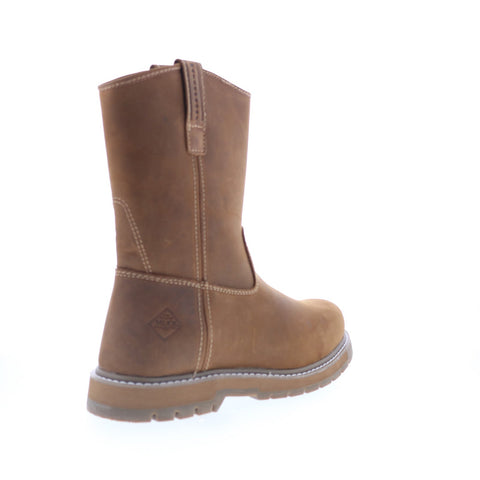 Original Muck Wellie Classic 10" Waterproof Mens Brown Work & Safety Boots