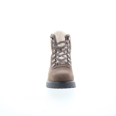 Easy Spirit Luanna 8 Martha Stewart Womens Brown Wide Casual Dress Boots