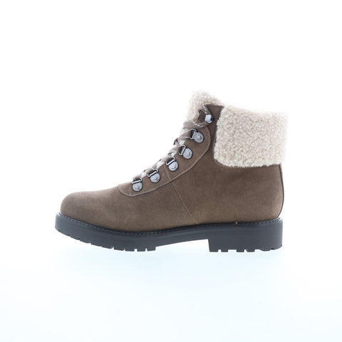 Easy Spirit Luanna 8 Martha Stewart Womens Brown Wide Casual Dress Boots