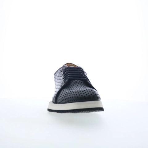 Mezlan Luce Perforated Sneaker 25583 Mens Black Lifestyle Sneakers Shoes