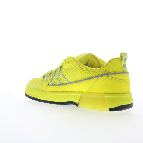 DC Lucien ADYS100833-3GF Mens Green Leather Skate Inspired Sneakers Shoes