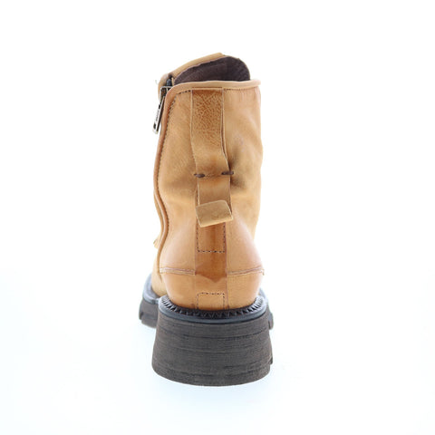 A.S. 98 Lukie Womens Brown Leather Lace Up Casual Dress Boots