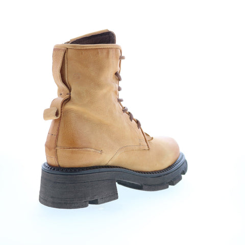 A.S. 98 Lukie Womens Brown Leather Lace Up Casual Dress Boots