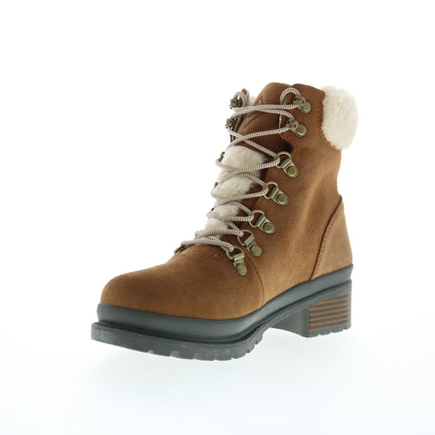 Original Muck Liberty Alpine Lace Up Waterproof Womens Brown Casual Boots