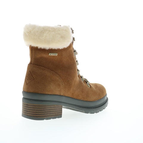Original Muck Liberty Alpine Lace Up Waterproof Womens Brown Casual Boots