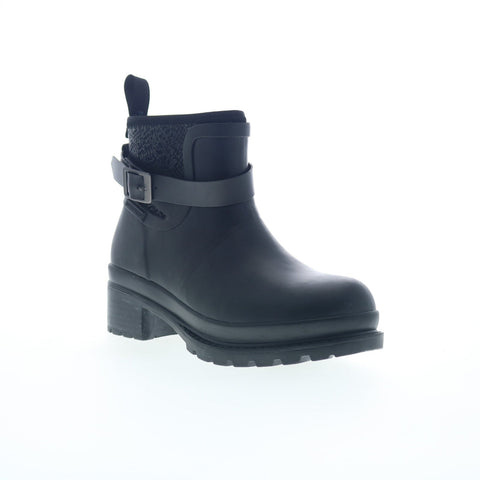 Muck Liberty Rubber Waterproof LWKR000 Womens Black Ankle & Booties Boots